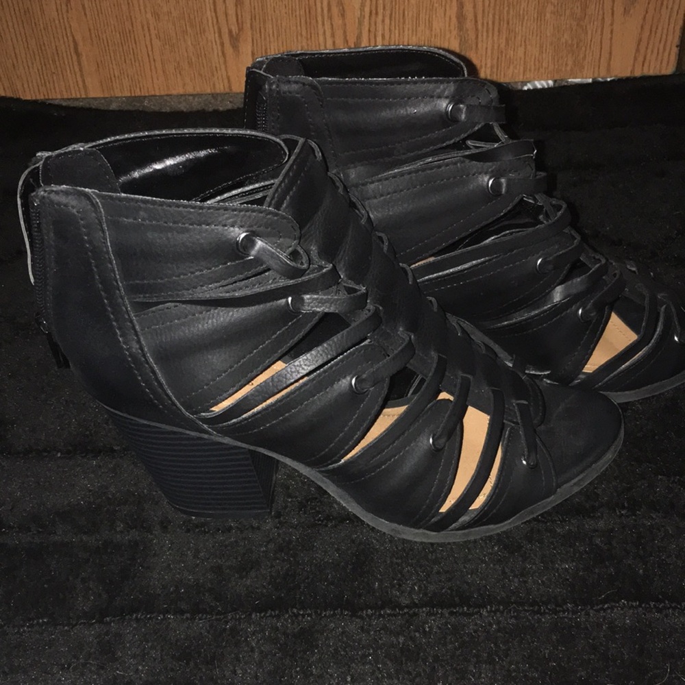Black heels